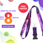 Bikin Tali Id Card Custom Di Jakarta