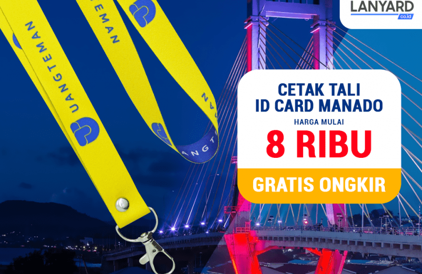 Cetak Tali ID Card Manado