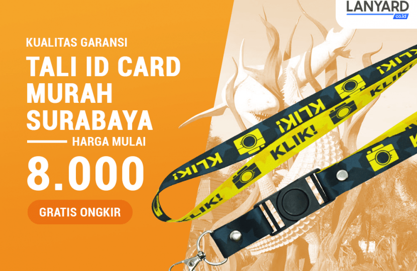 Tali ID Card Murah Surabaya