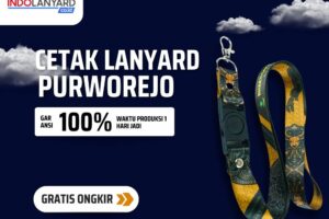 Jasa Cetak Lanyard Purworejo Custom Berpengalaman