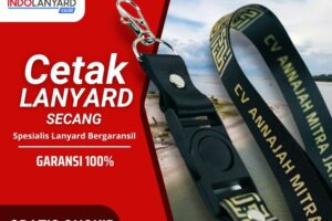 Jasa Cetak Lanyard Secang Gaya Affordable